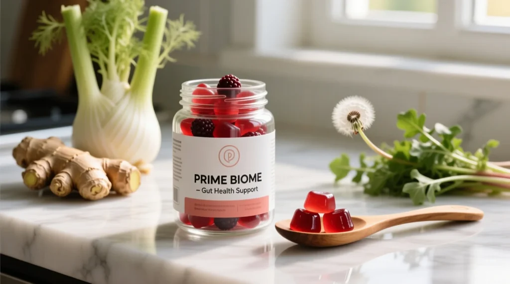 PRIME BIOME - Gut Health Support.